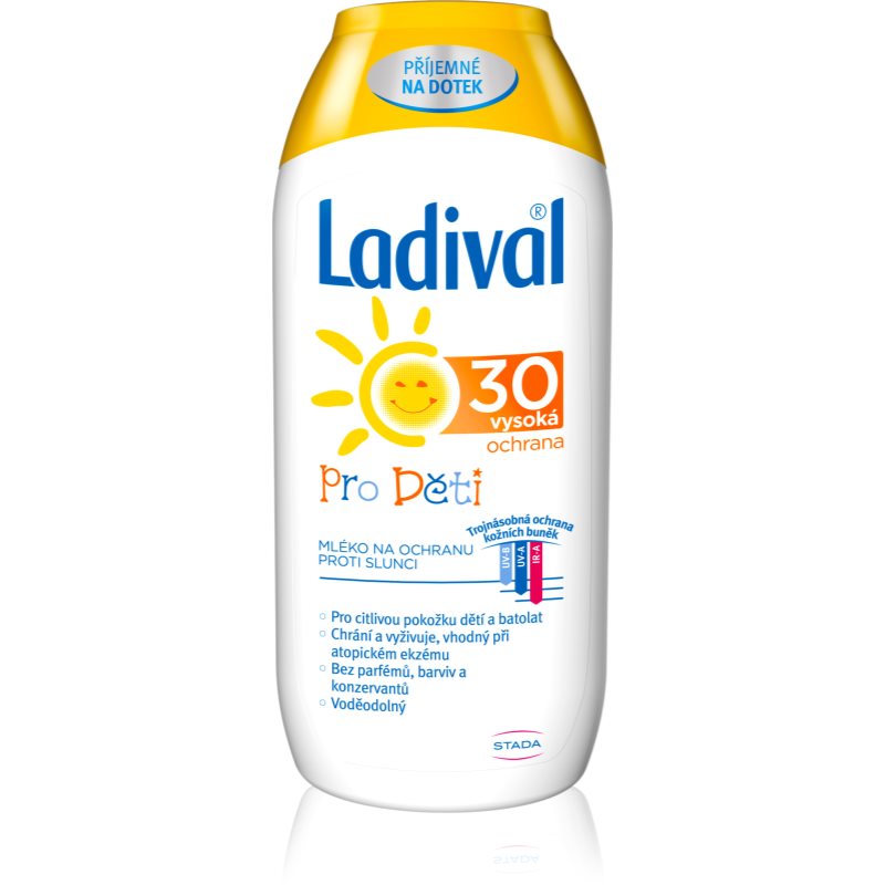 Ladival Kids детско мляко за тен SPF 30 200 мл.