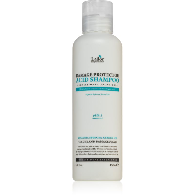 La'dor Damage Protector Acid Shampoo дълбоко регенериращ шампоан за суха