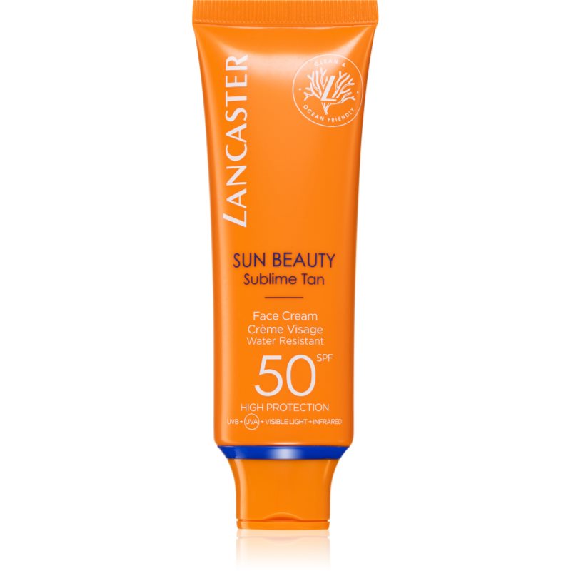 Lancaster Sun Beauty Face Cream слънцезащитен крем за лице SPF 50 50 мл.