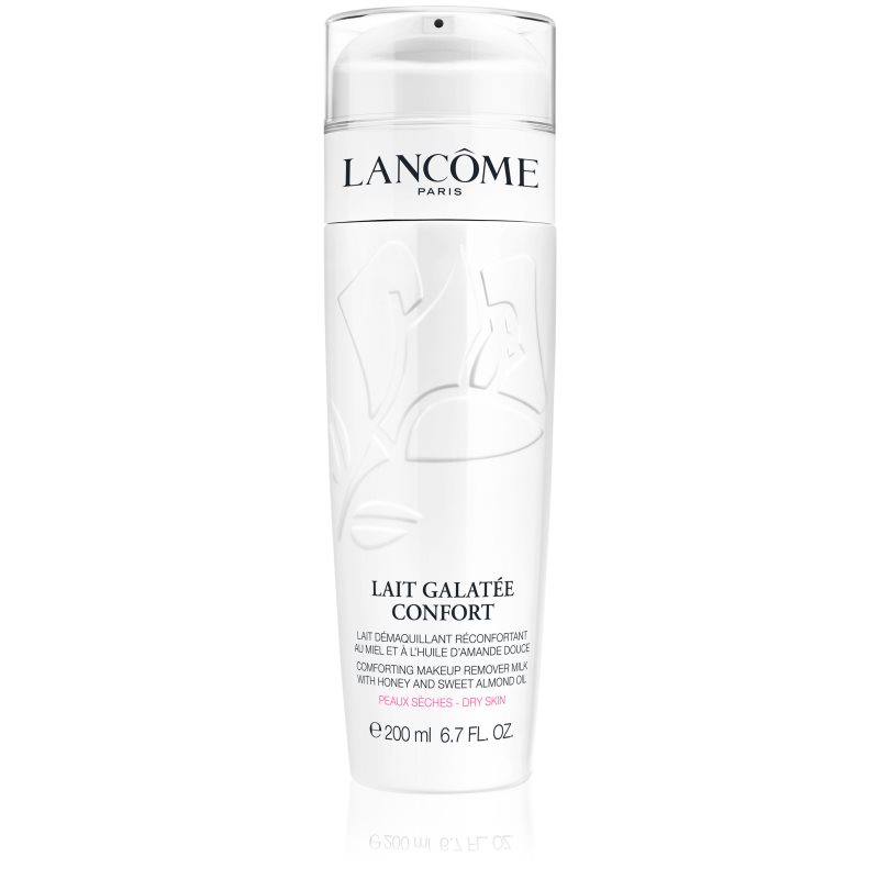 Lancôme Galatée Confort успокояващо мляко за почистване на грим с бадемово масло 200 мл.
