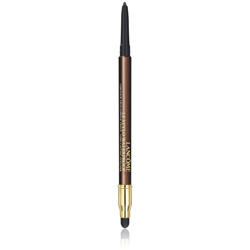 Lancôme Le Stylo Waterproof водоустойчив молив за очи в висока пигментация цвят 04 Bronze Riche 0.4 гр.