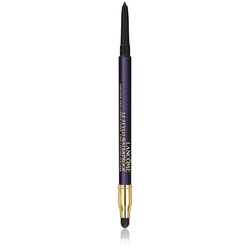 Lancôme Le Stylo Waterproof водоустойчив молив за очи в висока пигментация цвят 09 Prune Radical 0.4 гр.