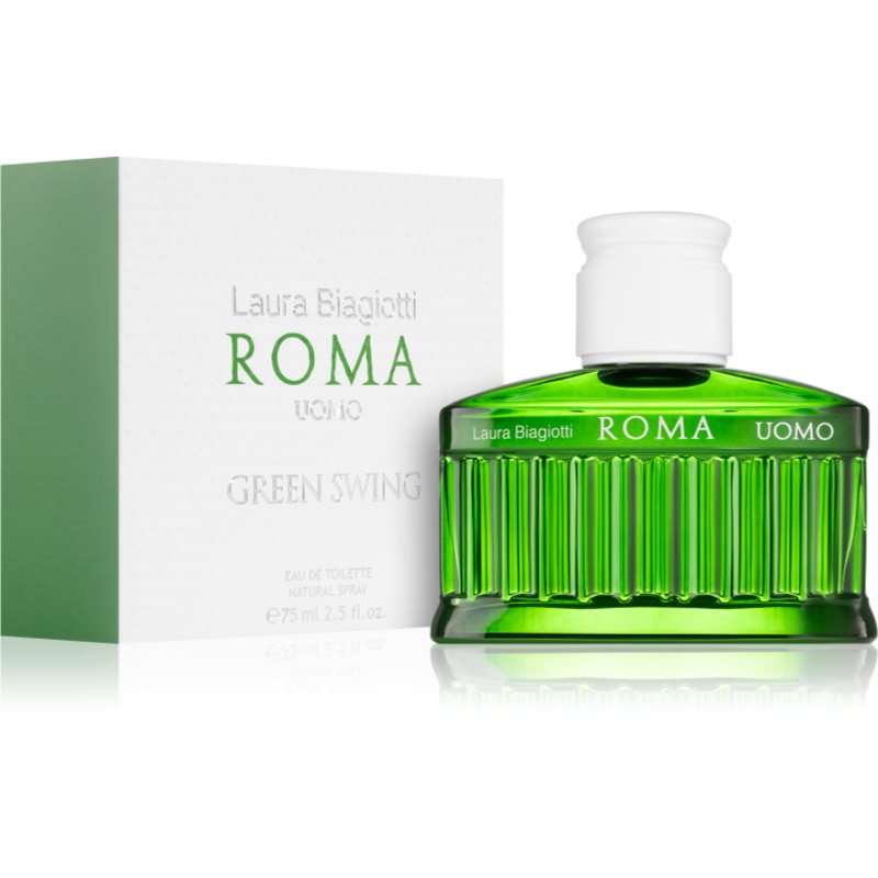 Laura Biagiotti Roma Uomo Green Swing тоалетна вода за мъже 75 мл. на ниска цена