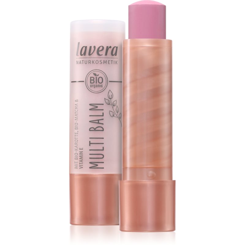 Lavera Multi Balm мултифункционален балсам за устни и скули цвят 02 Cloudy Pink 4.5 гр.