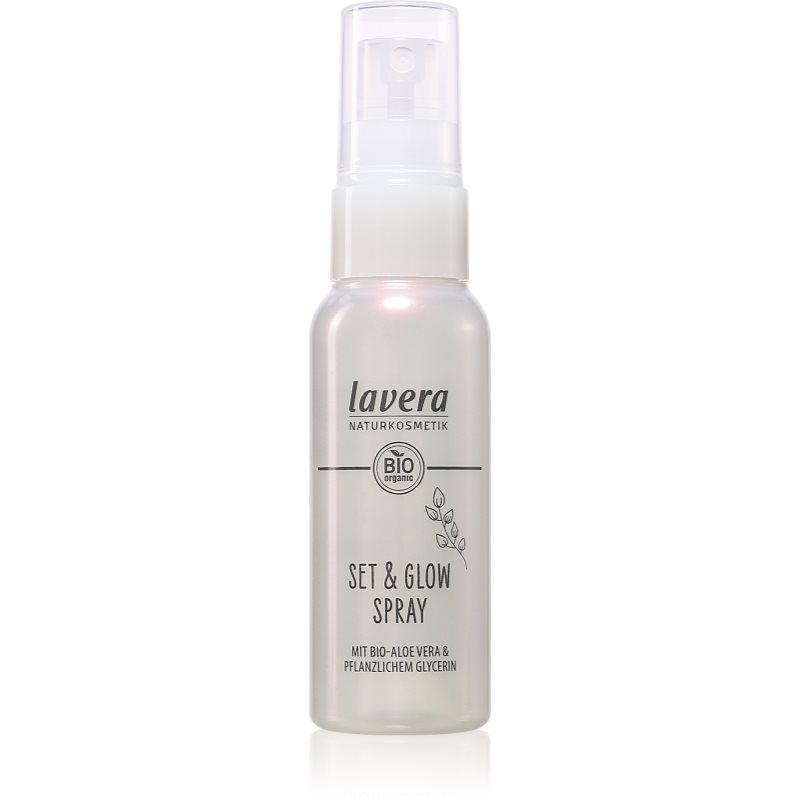 Lavera Set & Glow Spray спрей за фиксация за озаряване на лицето 50 мл.