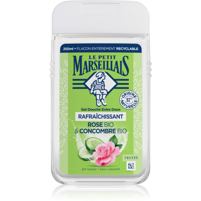 Le Petit Marseillais Bio Rose & Bio Cucumber нежен душ гел 250 мл.