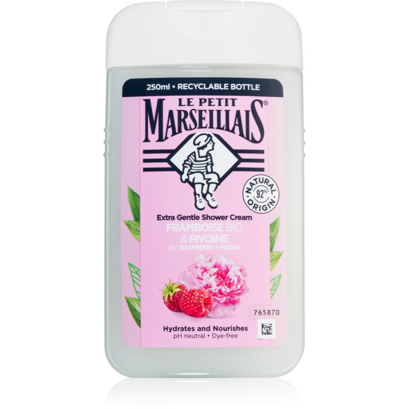Le Petit Marseillais Raspberry & Peony Bio крем душ гел 250 мл. на ниска цена