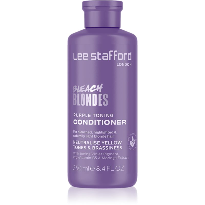 Lee Stafford Bleach Blondes Toning Conditioner тониращ балсам за блонд коса и коса с кичури 250 мл.