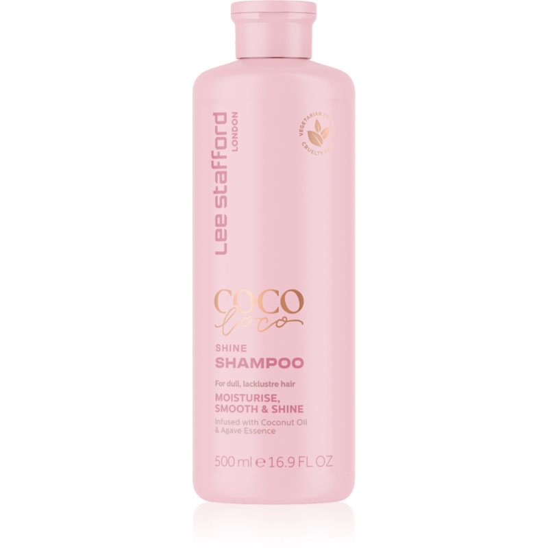 Lee Stafford CoCo LoCo Agave шампоан за ежедневно миене на коса за блясък и мекота на косата 500 мл.