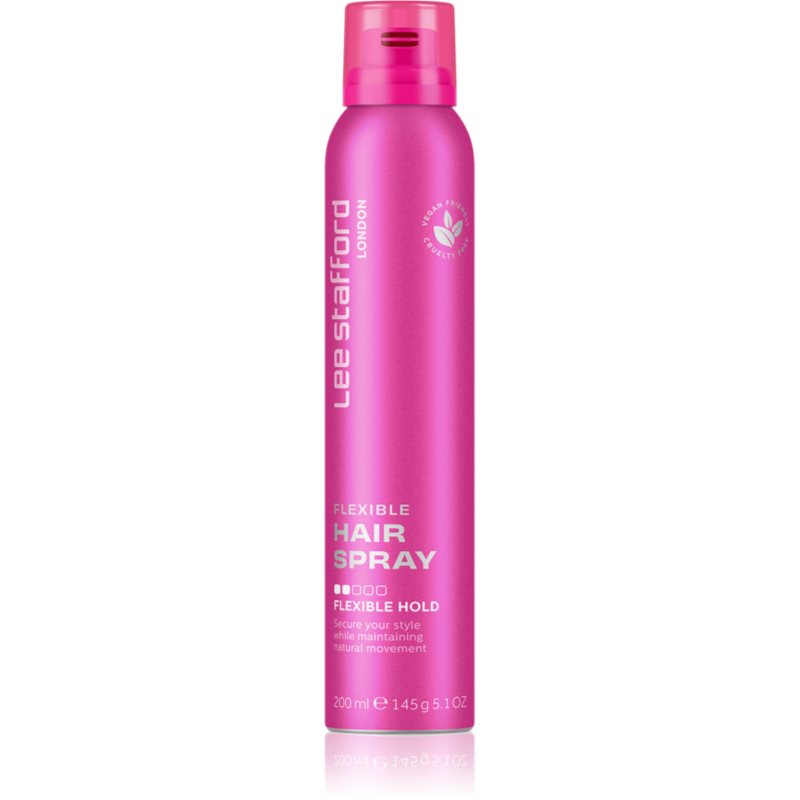 Lee Stafford Styling Hair Spray Flexible Hold Fat n Flexible лак за коса за гъвкава фиксация 200 мл.