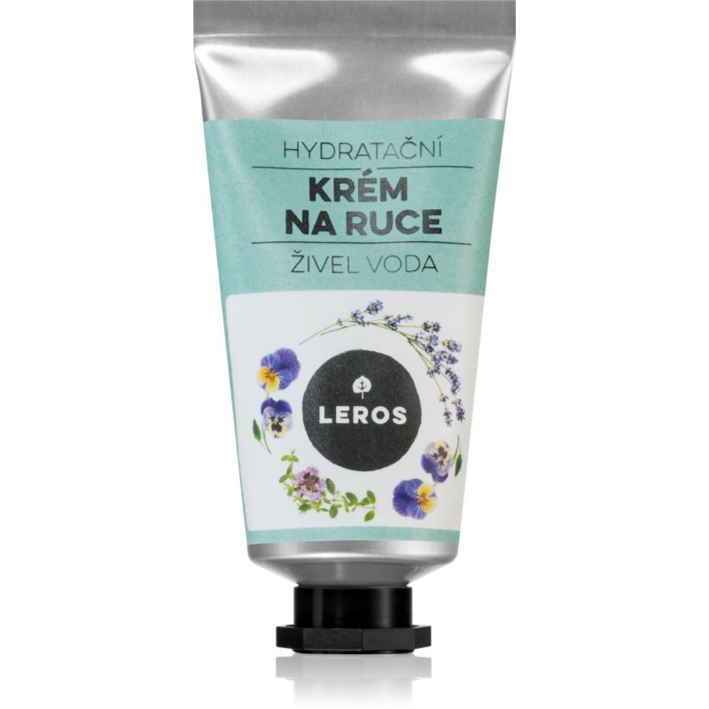 Leros Element Water violet & lavender хидратиращ крем за ръце за успокояване на кожата 30 мл.