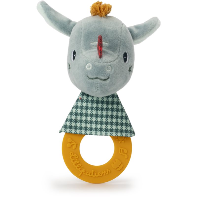 Lilliputiens Teething Rattle Joe гризалка 3 m+ 1 бр.