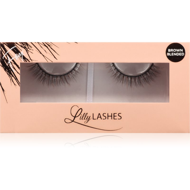 Lilly Lashes Everyday Faux Mink Brown Blended изкуствени мигли тип Naked 1 чифт