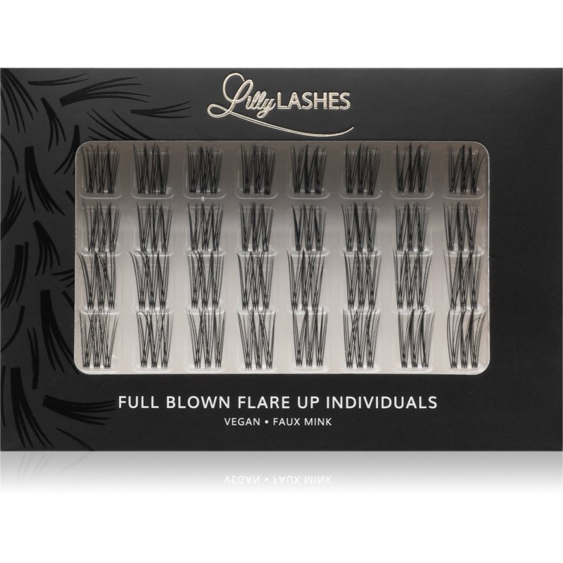 Lilly Lashes Individual Flares изкуствени мигли цвят Full Blown Flare Up 32 бр.