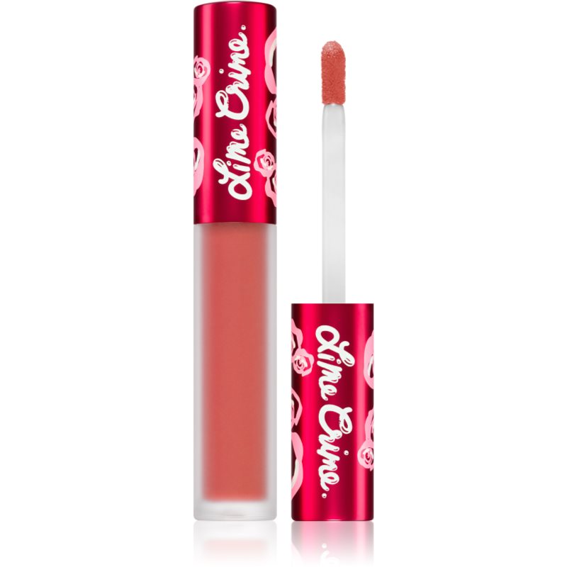 Lime Crime Velvetines матиращо течно червило цвят Pumpkin 2