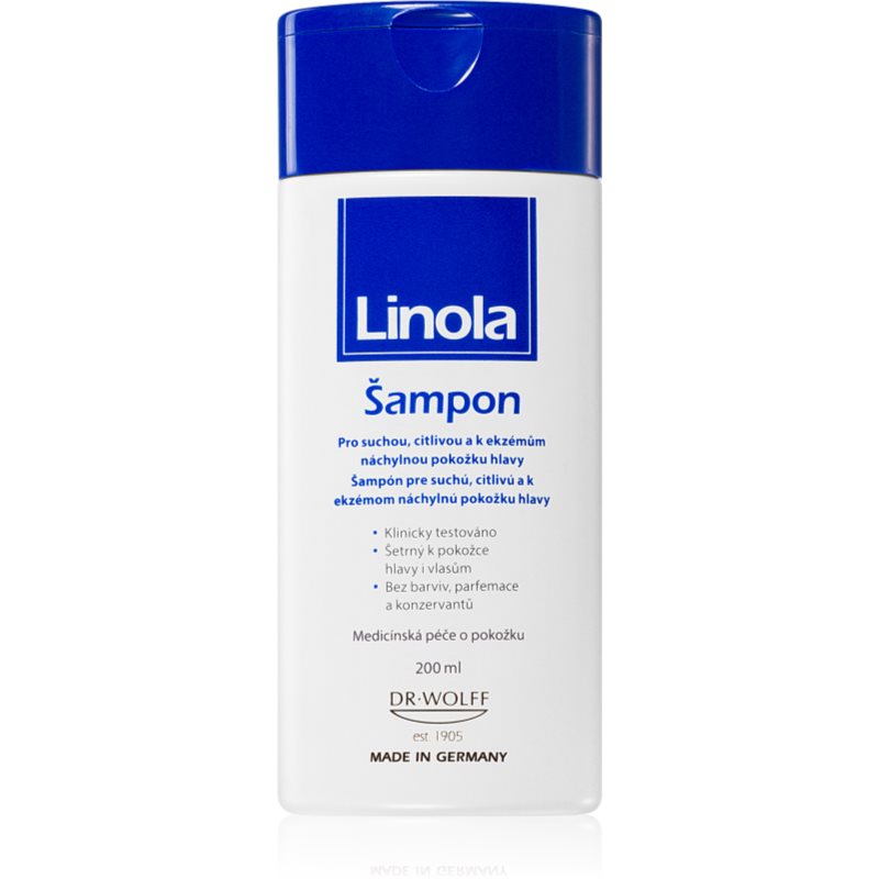 Linola Shampoo шампоан за чувствителна и раздразнена кожа на скалпа 200 мл.