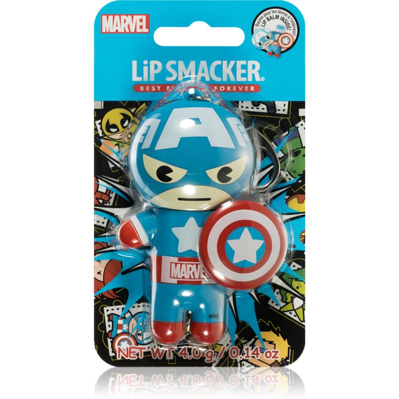 Lip Smacker Marvel Captain America балсам за устни вкус Red