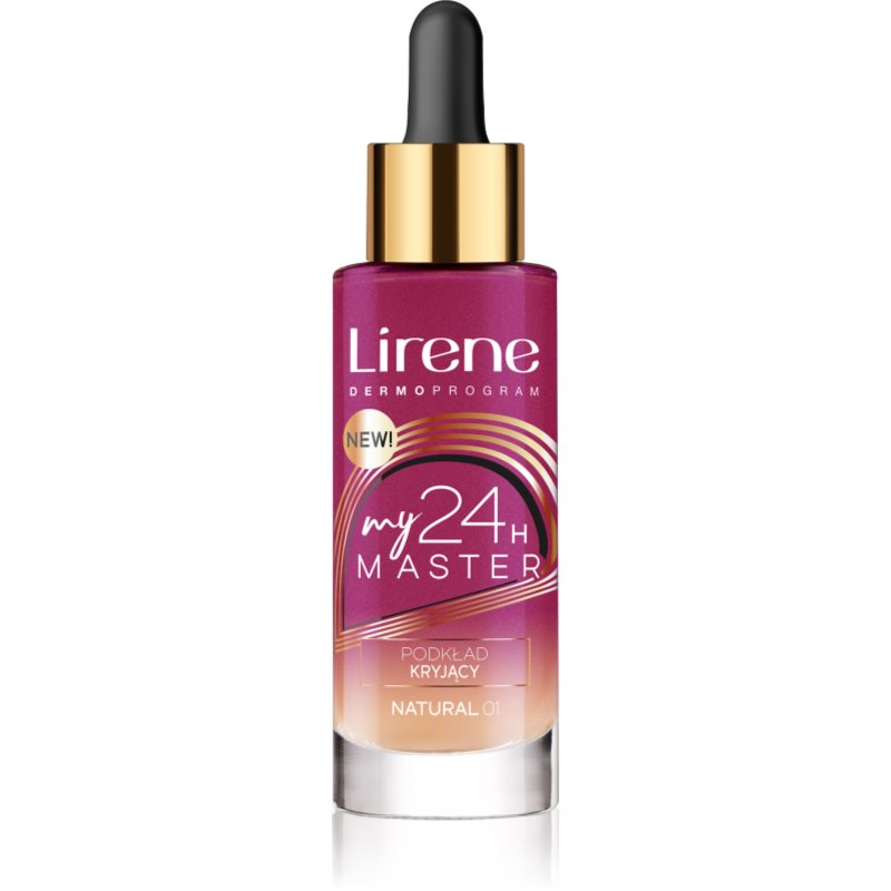 Lirene My Master високо покривен фон дьо тен цвят natural 30 мл.
