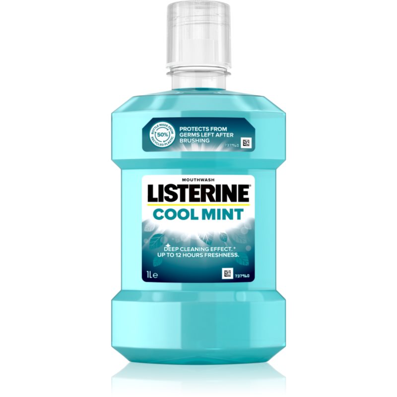 Listerine Cool Mint вода за уста за свеж дъх 1000 мл.