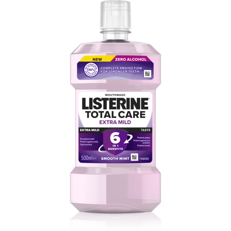 Listerine Total Care Extra Mild вода за уста 500 мл.