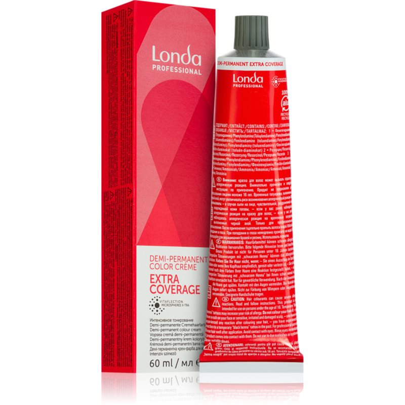 Londa Professional Demi-Permanent Color Demi-Permanent Color Creme полу-перманентна боя за коса цвят 6/07 60 мл.