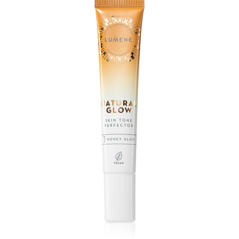 Lumene Natural Glow Skin Tone Perfector течен хайлайтър цвят 1 Honey Glow 20 мл. на ниска цена