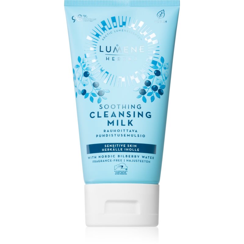 Lumene Soothing [HERKKÄ] успокояващо почистващо мляко за чувствителна кожа на лицето 150 мл.
