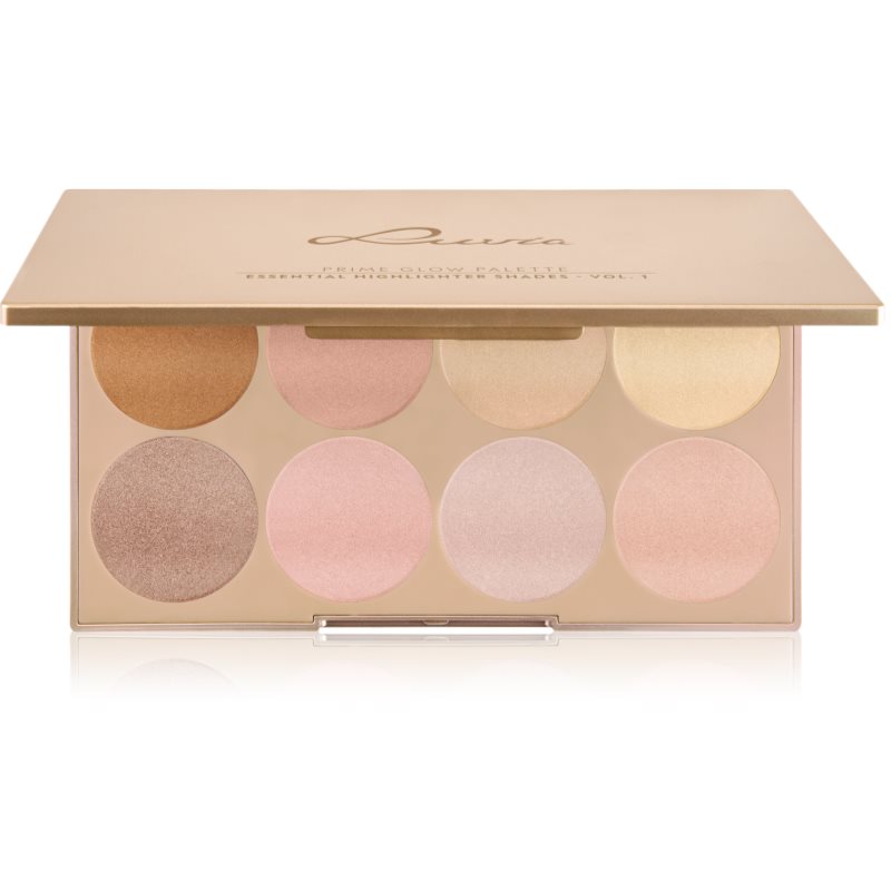 Luvia Cosmetics Prime Glow Vol. 1 палитра с озарители 8x3