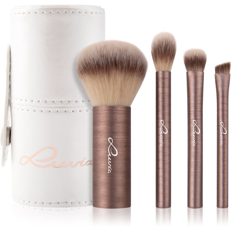 Luvia Cosmetics Prime Vegan Mini комплект четки пътническа на ниска цена