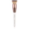 Luvia Cosmetics Prime Vegan Prime Buffer конусовидна четка за фон дьо тен Pearl White / Metallic Coffee Brown 1 бр.
