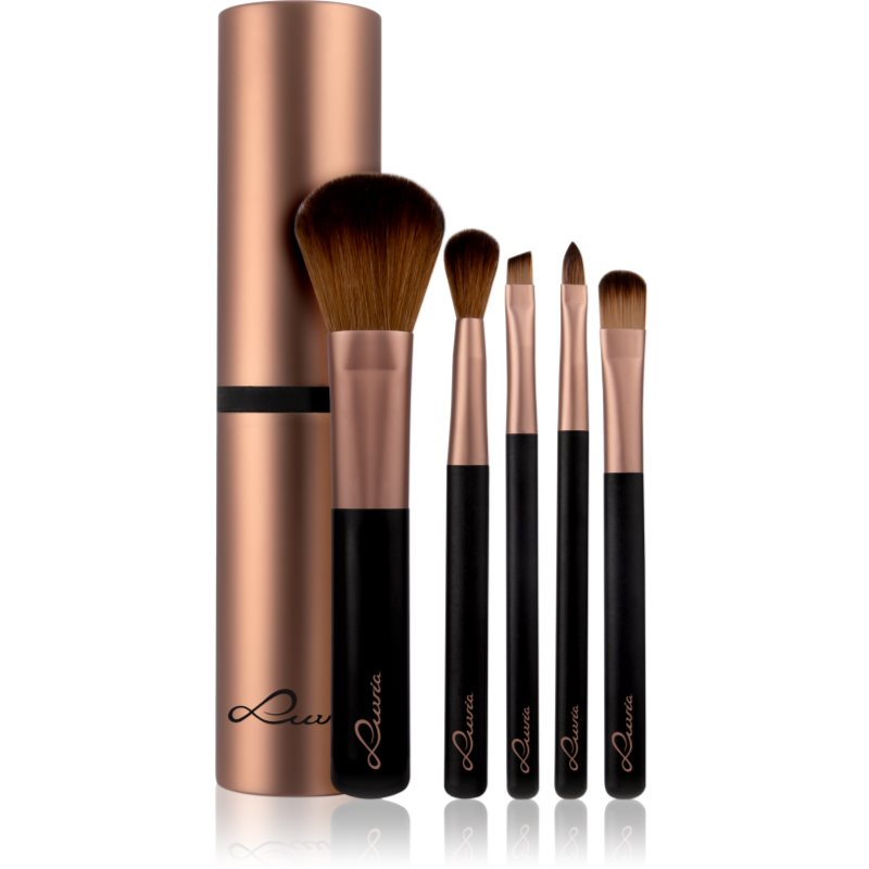 Luvia Cosmetics Travel Set Cappuccino комплект четки пътническа на ниска цена