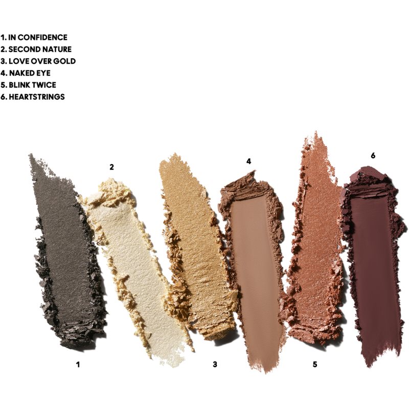 MAC Cosmetics Connect In Colour Eye Shadow Palette 6 shades палитра сенки за очи цвят Nude Board 6.25 гр. на ниска цена