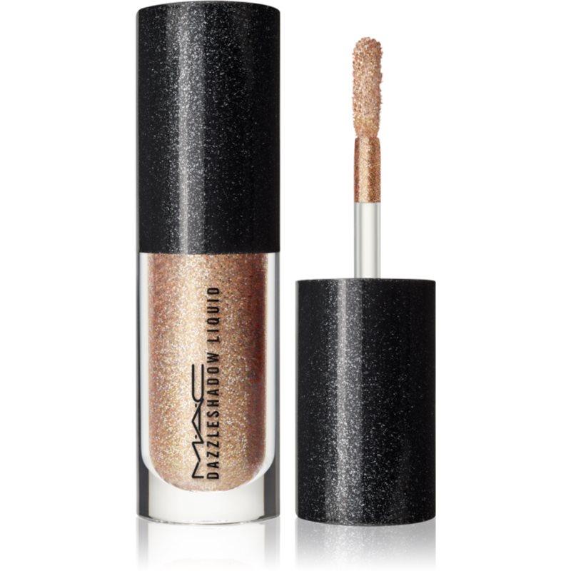 MAC Cosmetics Dazzleshadow Liquid течни очни сенки с брокат цвят Flash and Dash 4
