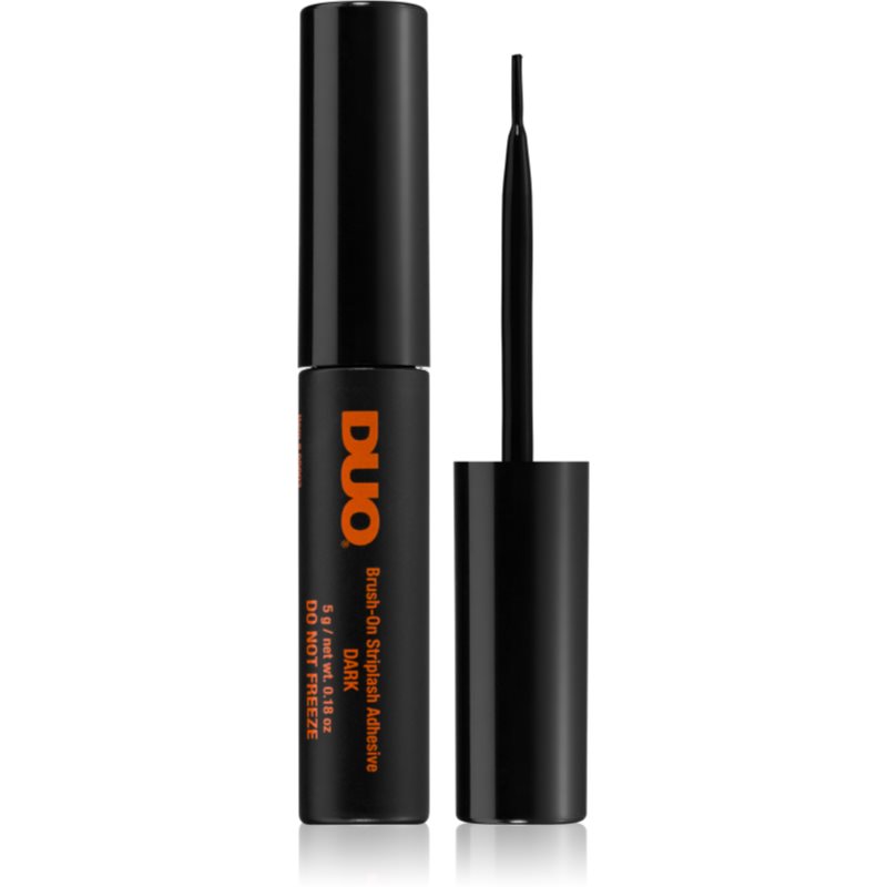 MAC Cosmetics Duo Brush On Striplash лепило за изкуствени мигли с четка цвят Dark Tone 5 гр.