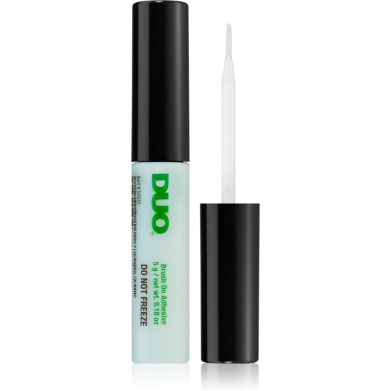 MAC Cosmetics Duo Brush On Striplash лепило за изкуствени мигли с четка цвят White/Clear 5 гр.