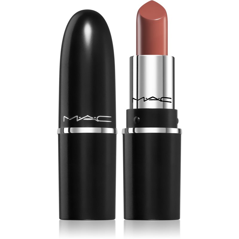 MAC Cosmetics Mini MACximal Silky Matte Lipstick матиращо червило цвят Warm Teddy 1