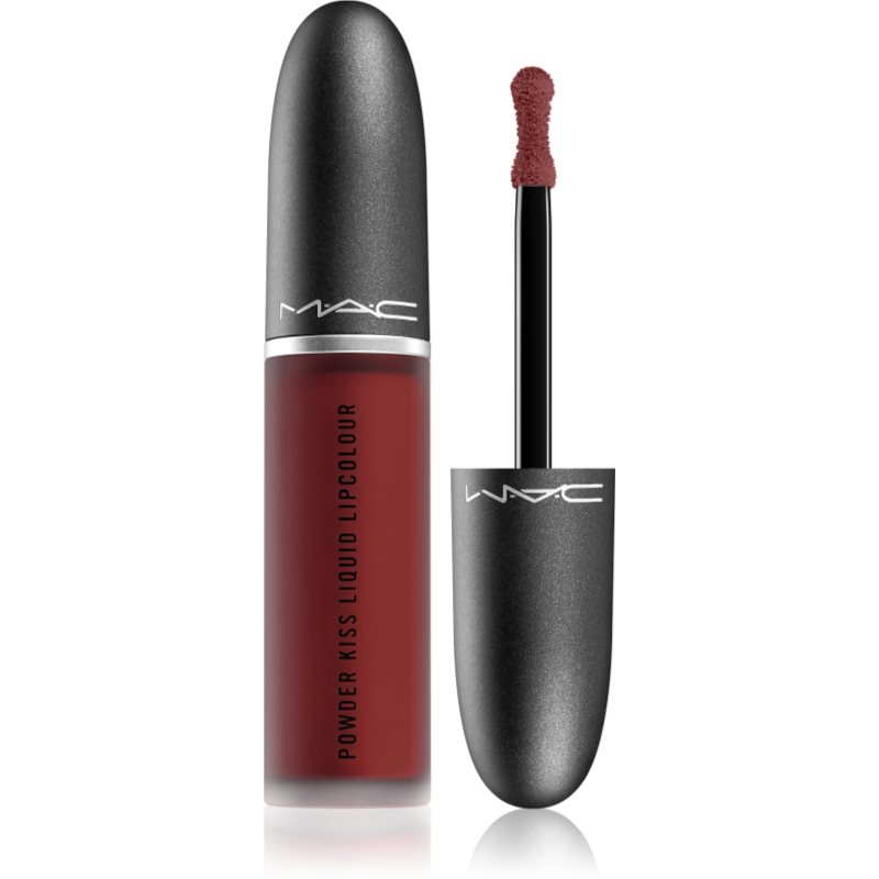 MAC Cosmetics Powder Kiss Liquid Lipcolour матиращо течно червило цвят Make Love to the Camera 5 мл.