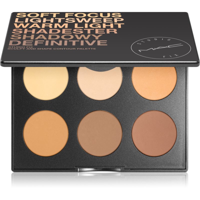 MAC Cosmetics Studio Fix Sculpt and Shape Contour Palette контурираща палитра за лице Medium Dark / Dark 14.4 гр. на ниска цена