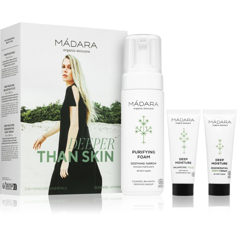 MÁDARA Deeper Than Skin Skincare Essential Set комплект за грижа за лице