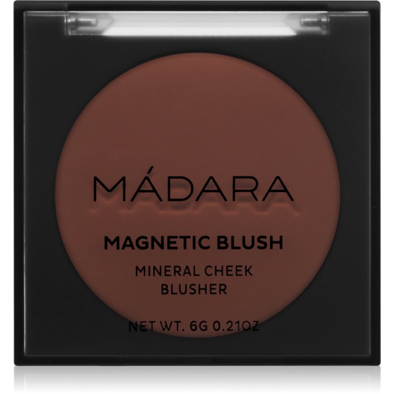 MÁDARA Magnetic Blush руж - пудра цвят Fierce Flame 6 гр.