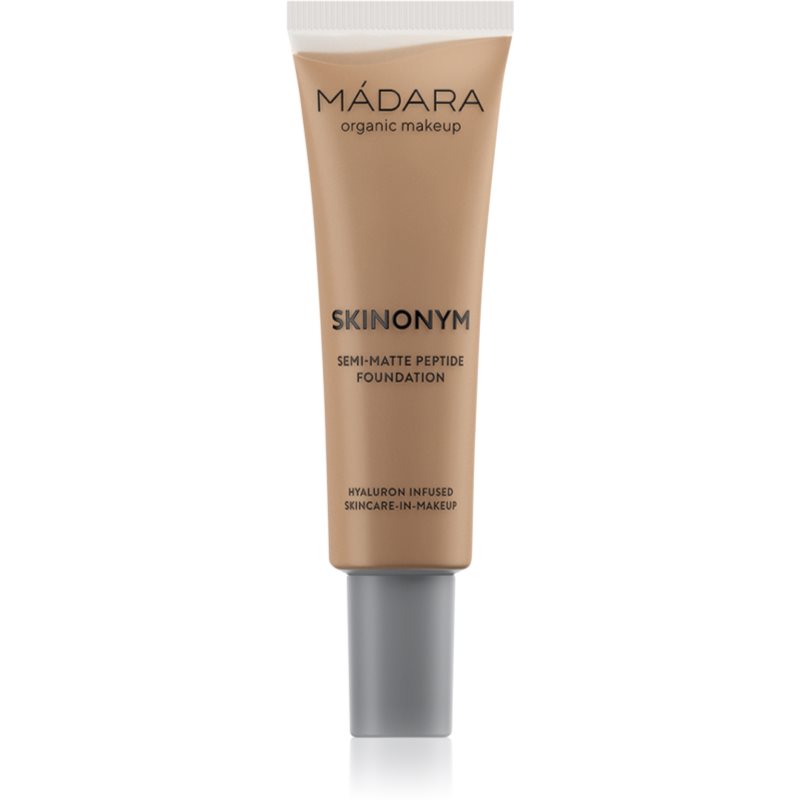 MÁDARA Skinonym Semi-Matte Peptide дълготраен фон дьо тен с пептиди цвят #60 Olive 30 мл. на ниска цена