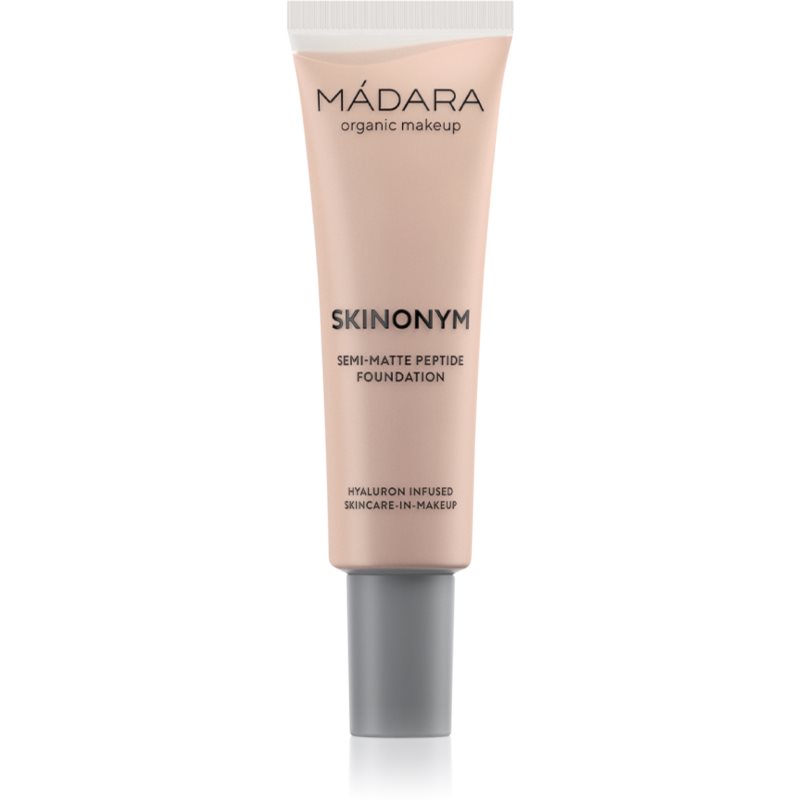 MÁDARA Skinonym Semi-Matte Peptide дълготраен фон дьо тен с пептиди цвят Rose Ivory 30 30 мл.