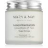 MARY & MAY Lemon Niacinamid хидратираща и озаряващ маска 125 гр.
