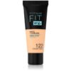 MAYBELLINE NEW YORK Fit Me! Matte+Poreless матиращ фон дьо тен за нормална към мазна кожа цвят 122 Creamy Beige 30 мл.