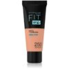 MAYBELLINE NEW YORK Fit Me! Matte+Poreless матиращ фон дьо тен за нормална към мазна кожа цвят 250 Sun Beige 30 мл.