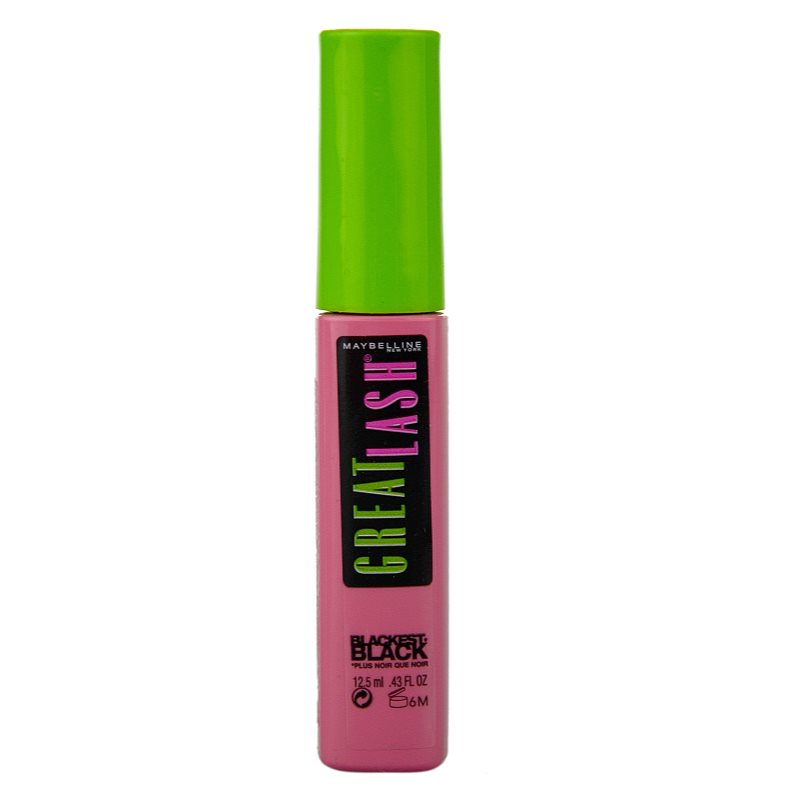 MAYBELLINE NEW YORK Great Lash Blackest Black спирала цвят Blackest Black 12.5 мл. на ниска цена