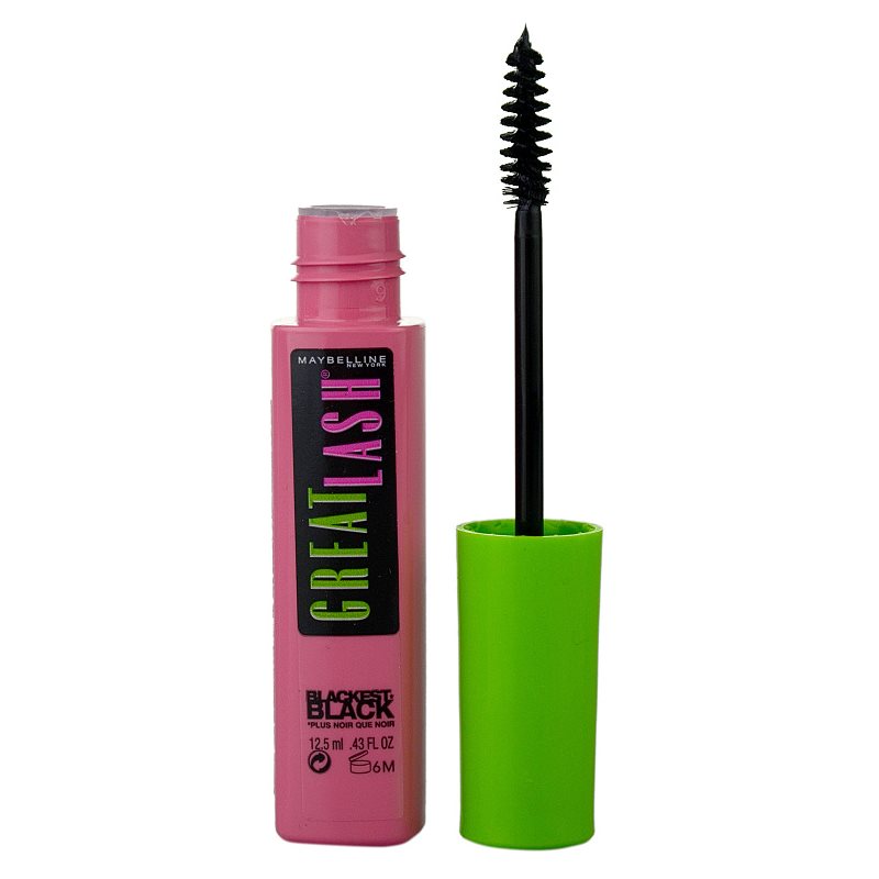 MAYBELLINE NEW YORK Great Lash Blackest Black спирала цвят Blackest Black 12.5 мл.