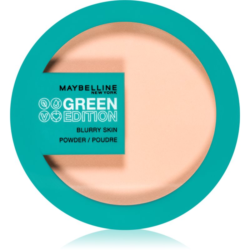 MAYBELLINE NEW YORK Green Edition нежна пудра с матиращ ефект цвят 45 9 гр.