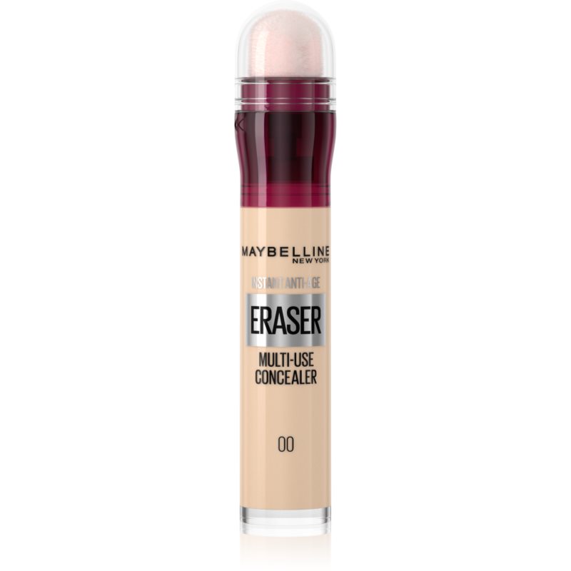 MAYBELLINE NEW YORK Instant Anti Age Eraser течен коректор с гъба апликатор цвят 00 Ivory 6.8 мл.