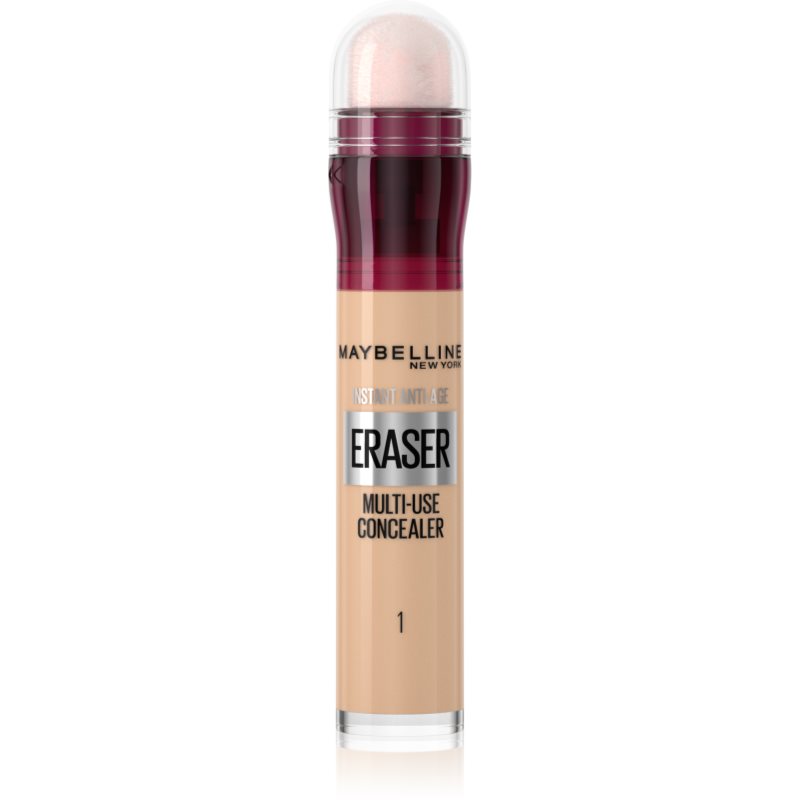 MAYBELLINE NEW YORK Instant Anti Age Eraser течен коректор с гъба апликатор цвят 01 Light 6.8 мл.